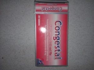 congestal tablets