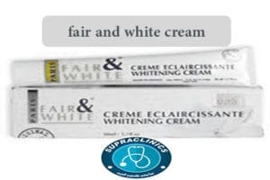 fair and white cream